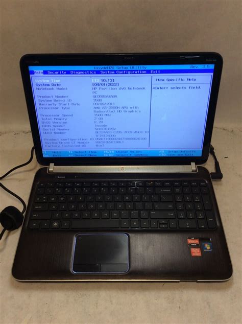 Hp Pavilion Dv Dx Laptop Amd A M Apu Read Description Pp