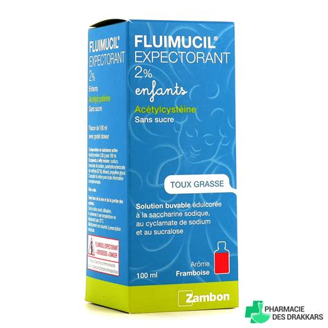 Fluimucil Expectorant 2 Toux Grasse