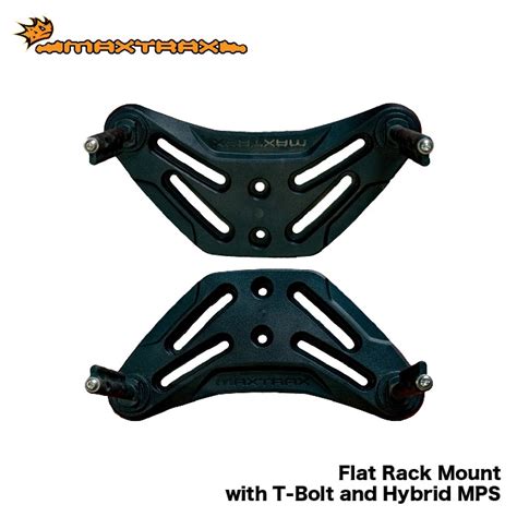 Maxtrax Flat Rack Mount With T Bolt And Hybrid Mps 17mm マックストラックス フラット