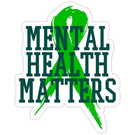 Mental Health Matters End The Stigma Stickers By Kathydodd19 Redbubble