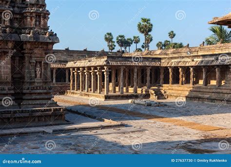 Airavatesvara Temple Darasuram Kumbakonam Tamil Nadu Royalty Free