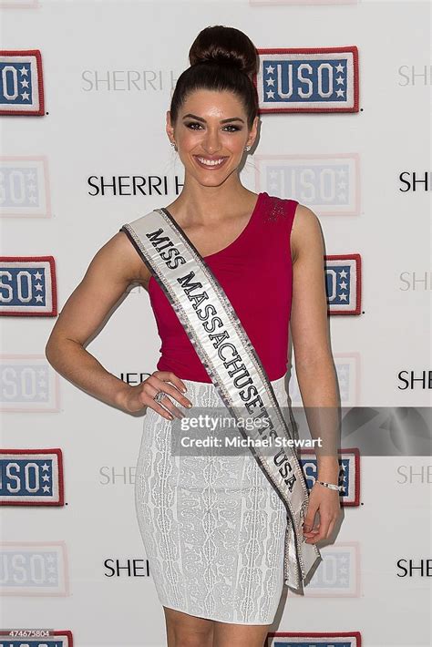 Miss Massachusetts Usa 2015 Polikseni Manxhari Attends Uso Operation News Photo Getty Images