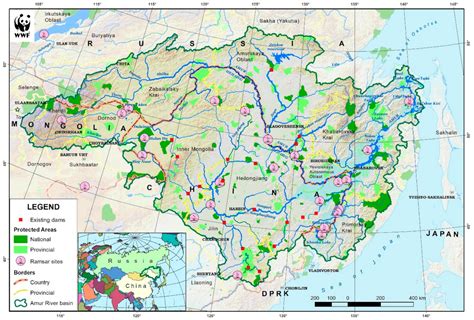 Amur River Map