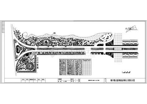 道路景观绿化cad图纸 26温泉园土木在线