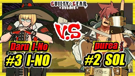 Ggst Daru Ranked I No Vs Purea Ranked Sol Guilty Gear