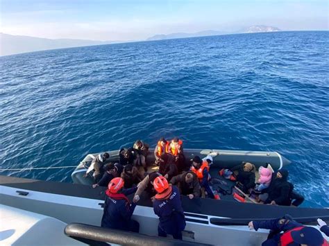 Aydın da Yunanistan unsurları tarafından geri itilen göçmenler