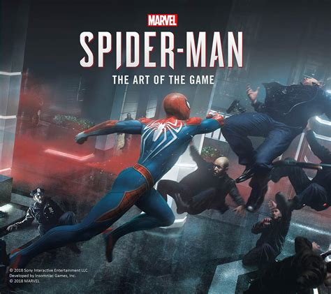 Book Review Marvel S Spider Man The Art Of The Game Parka Blogs