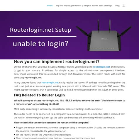 Setup Your Netgear Router | Pearltrees