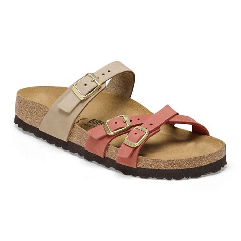 Birkenstock Women S Franca Sandal Mars Red Sandcastle Nubuck Leather Birkenstock And More