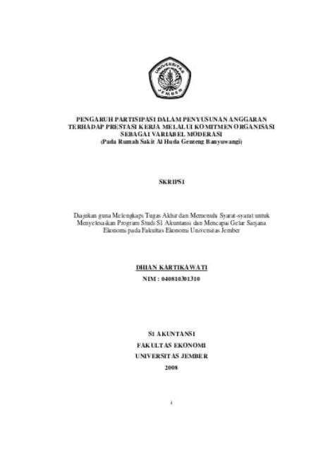 Contoh Judul Skripsi Akuntansi Yang Mudah Dipahami Dan Menarik Bisa