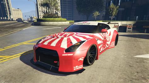 Liberty Walk Nissan Gt R R Livery Demon Jdm Gta Mod Grand