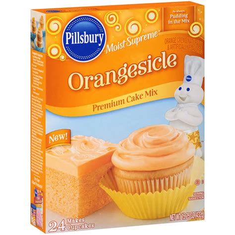 Pillsbury Orangesicle Premium Cake Mix Shop Baking Ingredients At H E B