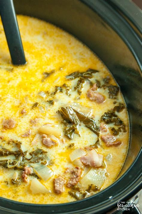 Zuppa Toscana Crock Pot Recipe The Bewitchin Kitchen