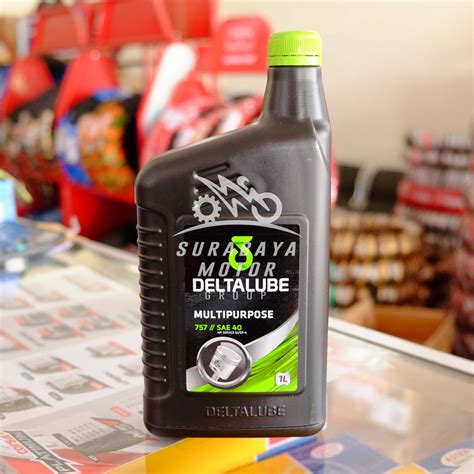 Jual Oli Motor DELTALUBE Multipurpose 757 SAE 40 1L 1 Liter Mesin