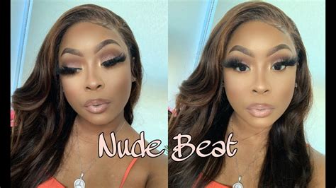 Clean Nude Beat Makeup Tutorial YouTube