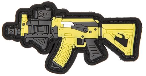 Pvc Tiny Gun Morale Patch Ballahack Airsoft