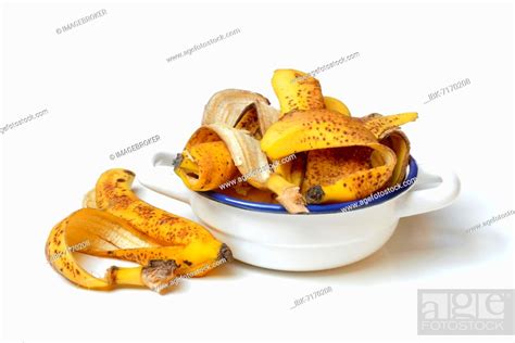 Banana peel in peel, banana, compost, Stock Photo, Picture And Royalty ...