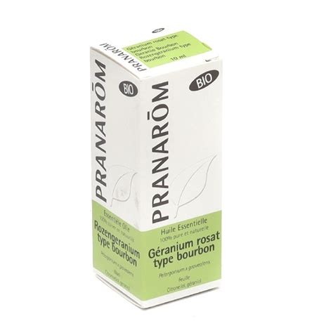 Pranarom huile essentielle Géranium rosat bourbon Aromathérapie