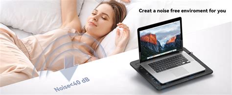 Amazon Tecknet Laptop Cooling Pad Portable Slim Quiet Usb Powered