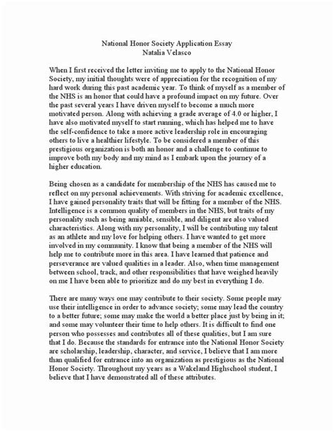 Pin By Kris Worthington Lang On Daughter National Honor Society Essay Examples Essay