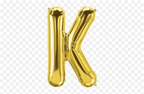 Gold Letter K Balloon Foil Balloon Letter K Png Gold Balloon Png