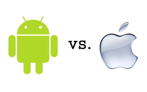 Infografía La Diferencia Entre Ios Y Android