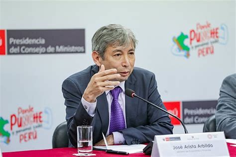 José Arista titular del MEF prevé un cierre de año muy bueno