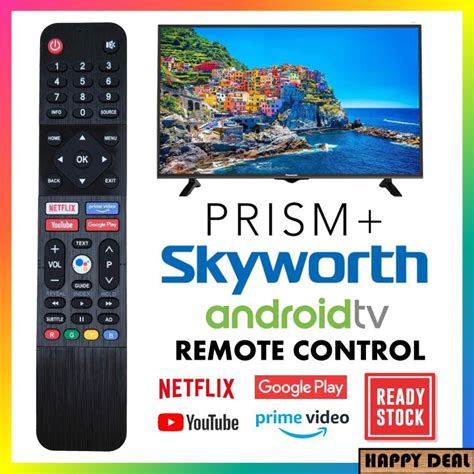 PRISM SKYWORTH Android Smart TV Replacement Remote Control V2 Lazada