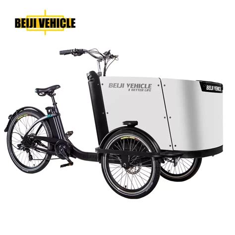 Dutch Electric Bakfiets Cargo Bike 3 Wheels Aluminium Bike Frame For