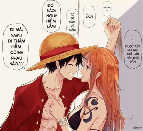 Douijnshi Luffy X Nami One Piece Luffy Luffy One Piece Comic