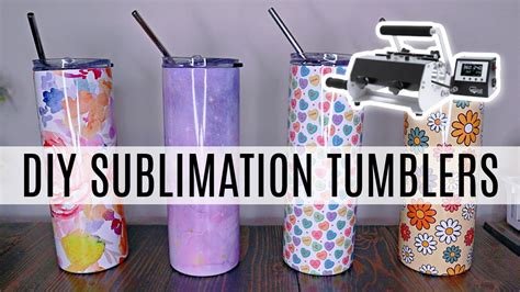 How To Make A Sublimation Tumbler YouTube