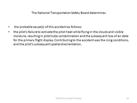 National Transportation Safety Board Ntsb Safety Study Introduction