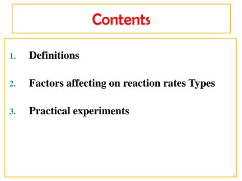 Solution Factors Affecting Reaction Rates Studypool