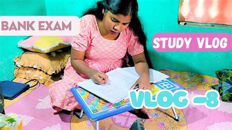 Study Vlog 8 Full Day Of A Banking Aspirants Bankexam Studyvlog