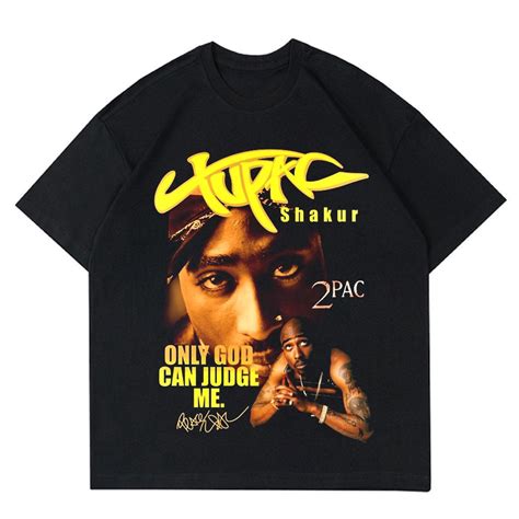 Jual KAOS BAJU VINTAGE RAPPER TUPAC ONLY GOD CAN JUDGE ME RAP TEE