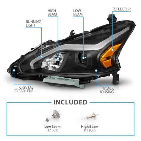 Nissan Altima Door Sedan Gtr Style Led Light Bar