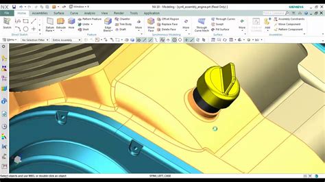 Nx Cad Tutorials Nx Synchronous Modeling Synchronous Modeling Nx