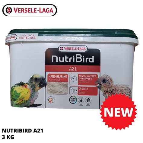 Jual Nutribird A21 Berat 3kg Makanan Burung Pakan Lolohan Versele