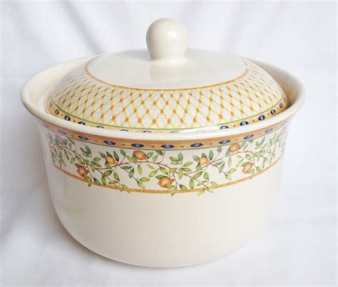 Nivag Collectables Tesco Lemon Tree Casserole Dish And Lid