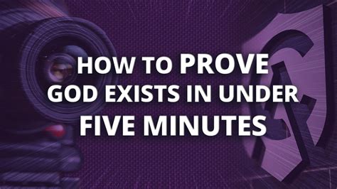 How To Prove God Exists In Under Five Minutes Karlo Broussard Catholic Answers Live Youtube