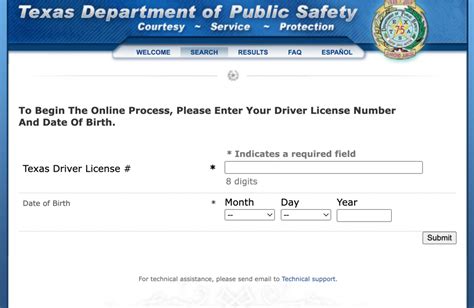 Cómo saber si tienes un ticket de tránsito en Texas