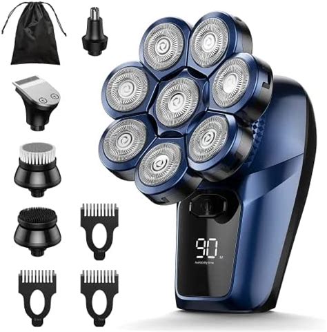 Head Shavers For Bald Men D Electric Bald Head Shaver With Nose Hair