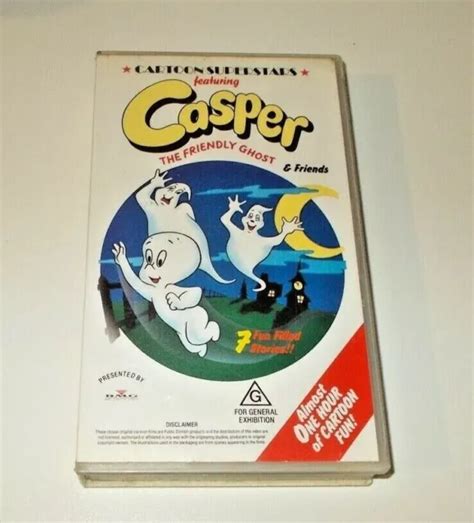 Casper The Friendly Ghost And Friends Vhs Pal Small Box Eur