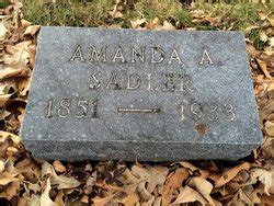 Amanda Ardelia Thomas Sadler 1851 1933 Mémorial Find a Grave