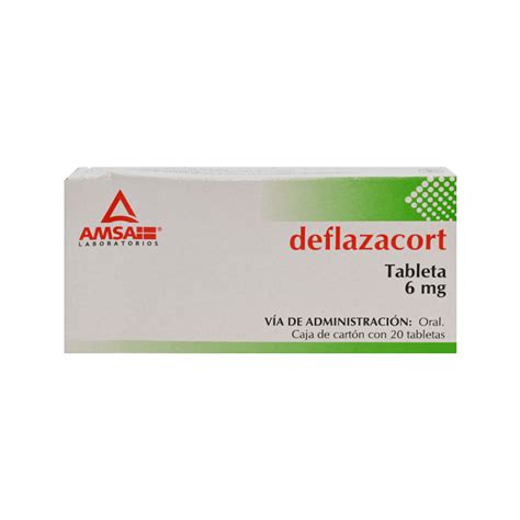 Deflazacort 20 Tabletas Farmacias Gi Mejoramos Tu Salud Elevando