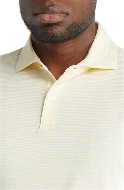 Peter Millar Crown Crafted Performance Jersey Polo In Sunflower | ModeSens