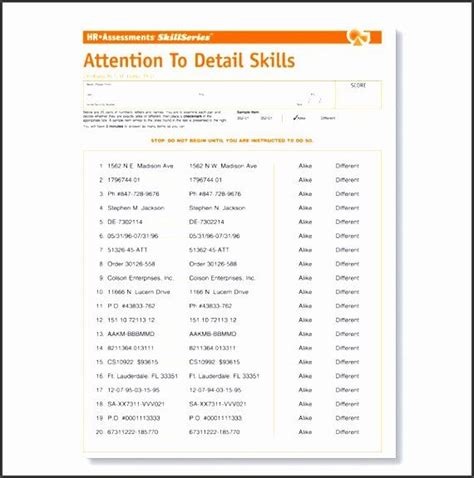 Employment Skills Assessment Template Beautiful 7 Employee Skills Assessment Template