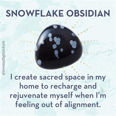 Healing Properties Of Snowflake Obsidian A Crystal For Balance