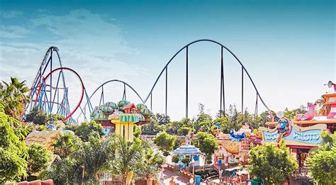 PortAventura - Spain Theme Park Featuring Ferrari Land