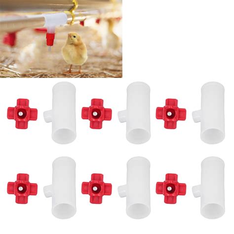 Chicken Waterer Nipples 20 Pack Horizontal Chicken Water Nipple